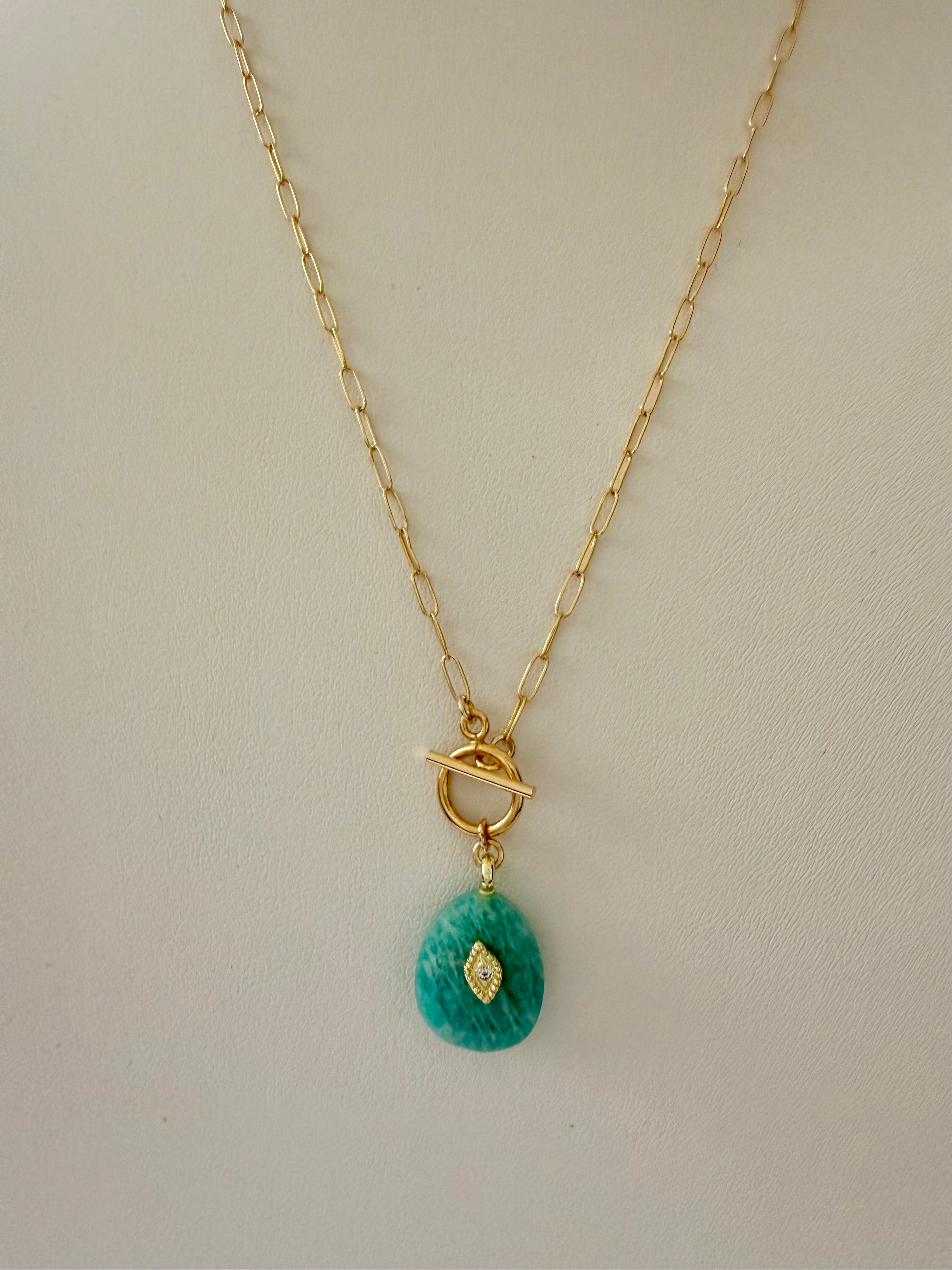Toggle Clasp Necklace